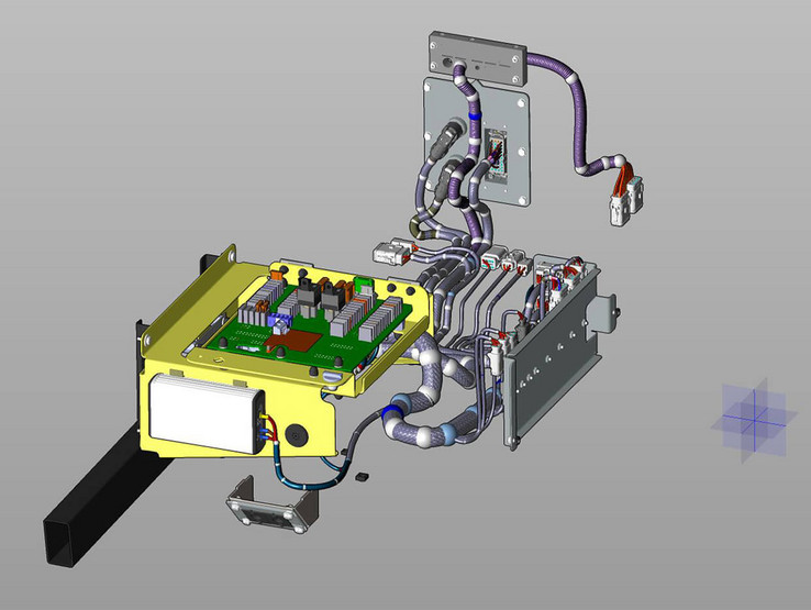 All wire harnesses are designed using EPLAN Harness proD.